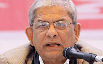 নির্বাচনের মাধ্যমে বিএনপি পরিবর্তন চায় : মির্জা ফখরুল