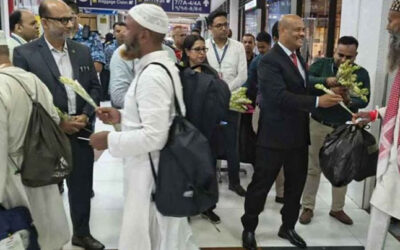 হজ শেষে দেশে ফিরলেন ৬০,৫১৩ হাজি