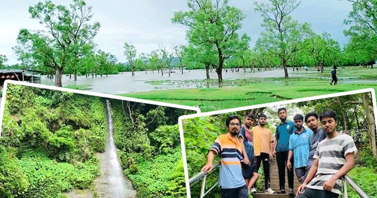 ঝরনা ও সৈকত ভ্রমণের মধুময় স্মৃতি